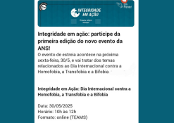 Integridade em ação: participe da primeira edição do novo evento da ANS