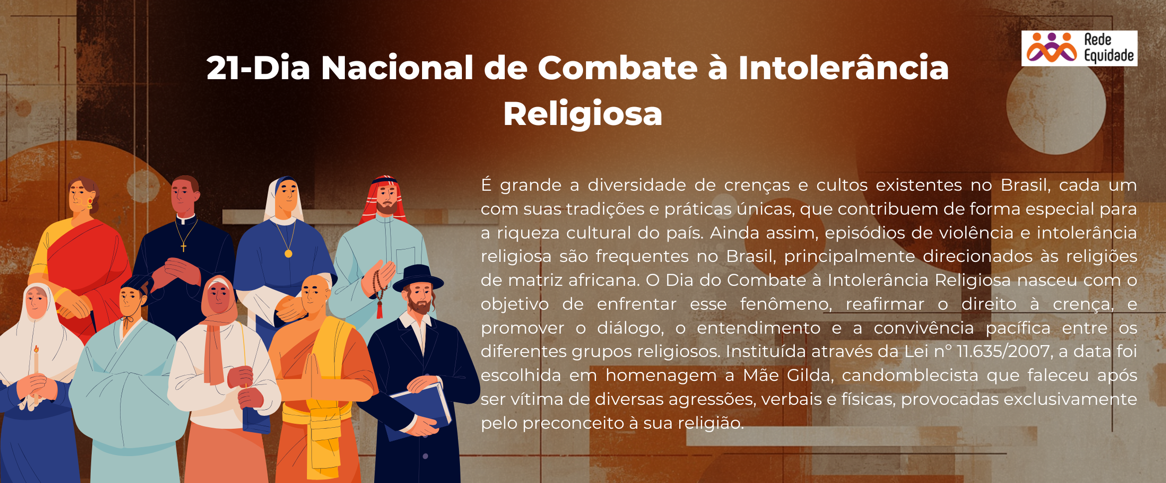 Dia Nacional de Combate à Intolerância Religiosa