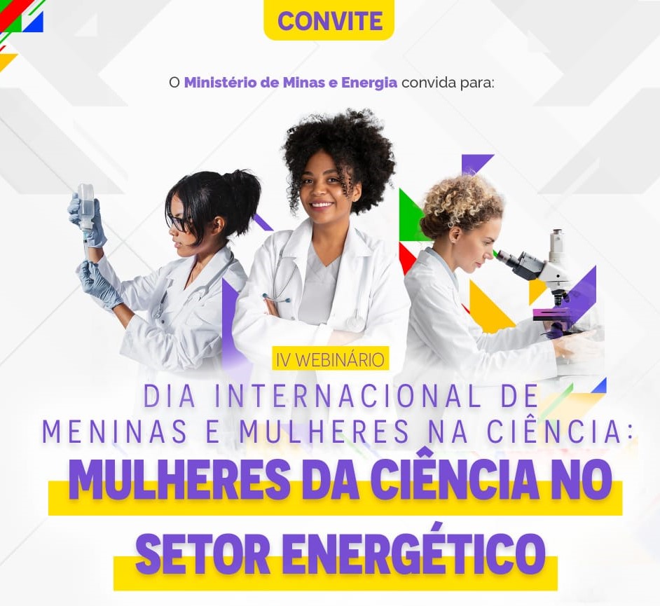 Participe do IV Webinário sobre a Presença Feminina no Setor Energético