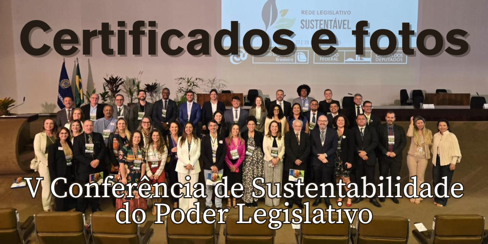 V Conferência de Sustentabilidade da RLS - Fotos e Certificados