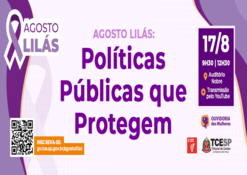 O Tribunal de Contas do Estado de São Paulo (TCESP) realizará, no dia 17 de agosto, das 9h30 às 12h30, o evento 