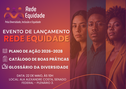 Rede Equidade lança Plano de Ação 2026-2028 e novos materiais de inclusão