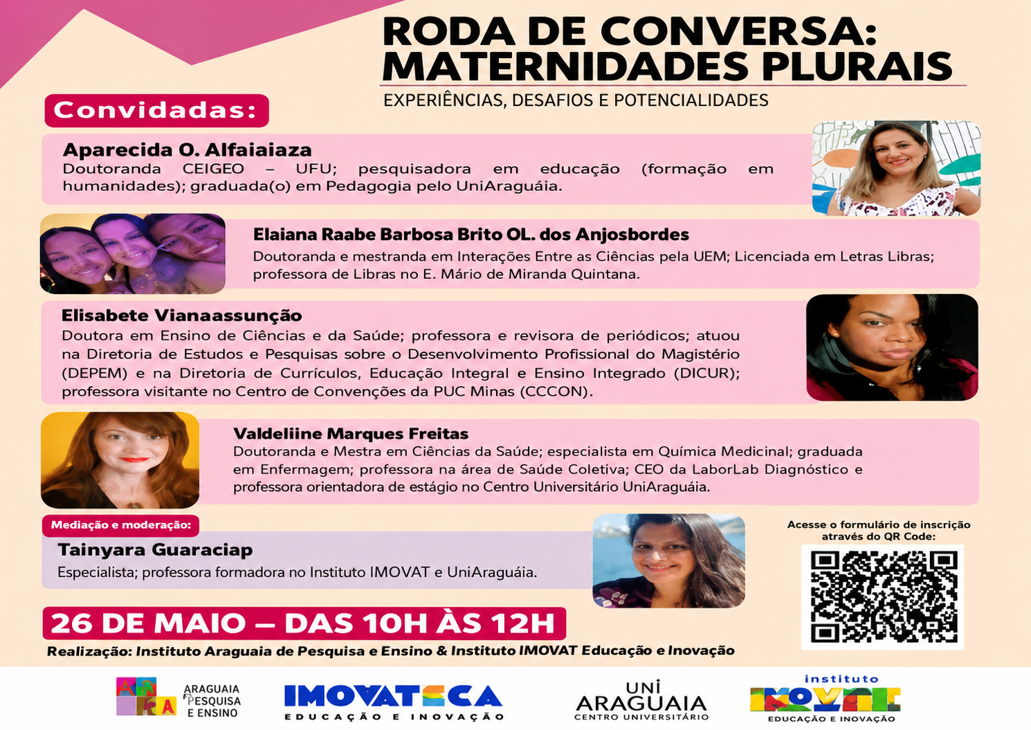 MDS promove roda de conversa “Maternidades Plurais” nesta terça-feira (26)