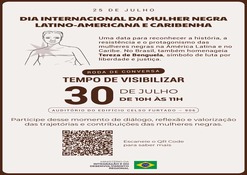 MIDR promove roda de conversa em homenagem ao Dia Internacional da Mulher Negra Latino-Americana e Caribenha