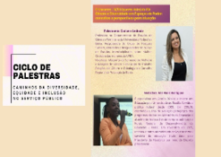Ciclo de palestras aborda gênero e diversidade em espaços de poder