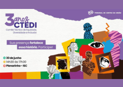 TCU celebra os 3 anos do Comitê Técnico de Equidade, Diversidade e inclusão nesta segunda-feira (30)