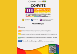 MME promove III Seminário Estratégico de Gestão de Diversidade, Equidade e Inclusão