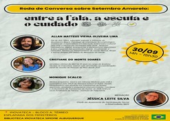 MDS promove roda de conversa sobre saúde mental no Setembro Amarelo