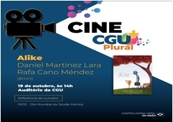 CGU promove sessão do Cine CGU+ Plural sobre saúde mental